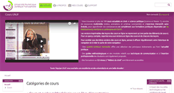 Desktop Screenshot of cours.unjf.fr